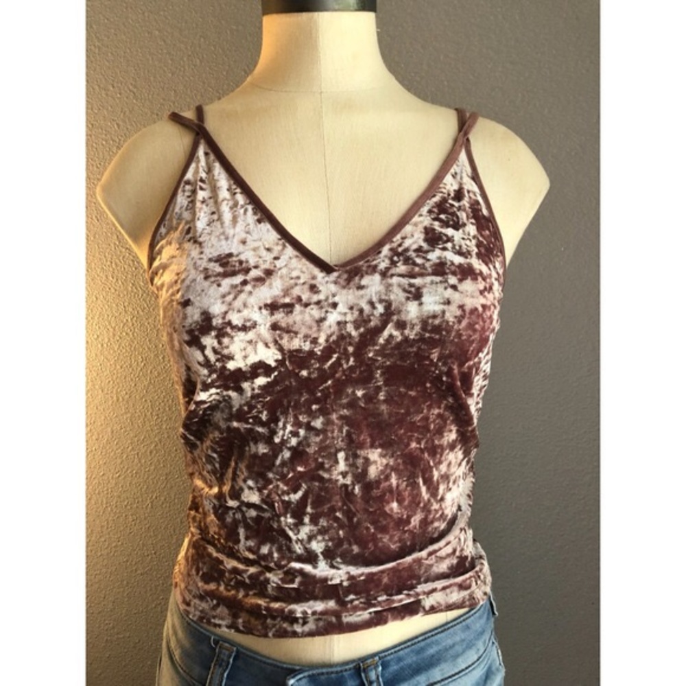 Barely Worn American Eagle Pink Velvet Tank